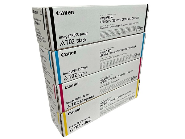 Canon T02 Complete Toner Set