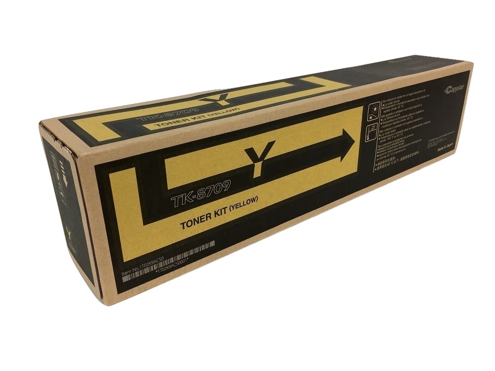 Copystar TK-8709Y (TK8709Y) Yellow Toner Cartridge