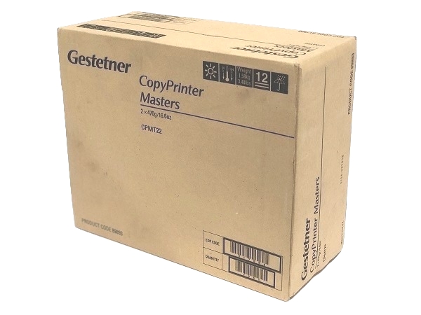 Gestetner 89893 (CPMT22) Duplicator Masters Type 3160