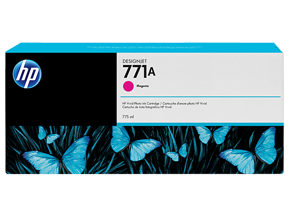 HP B6Y17A (771A) Magenta Ink Cartridge