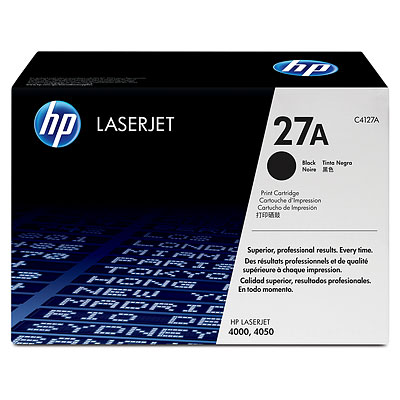 HP C4127A (27A) Black Toner Cartridge - Standard Yield