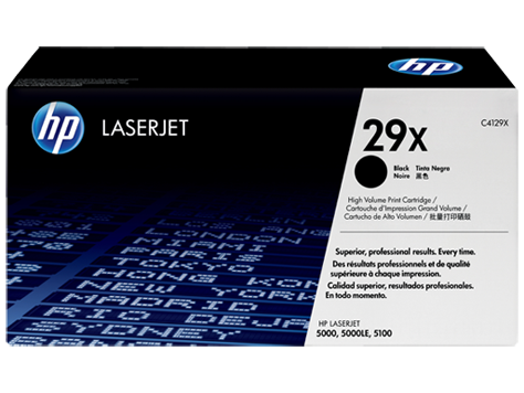 HP C4129X (29X) Black Toner Cartridge