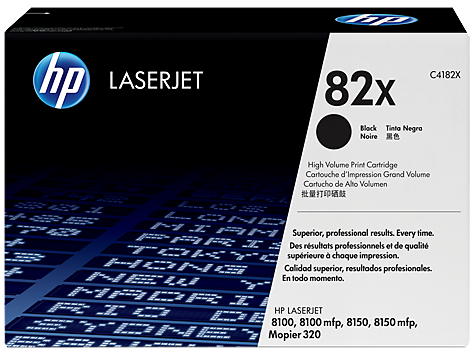 HP C4182X (82X) Black Toner Cartridge