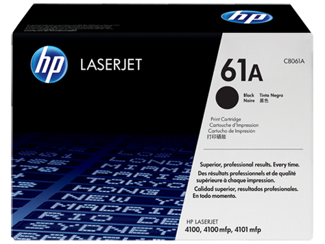 HP C8061A (61A) Black Toner Cartridge