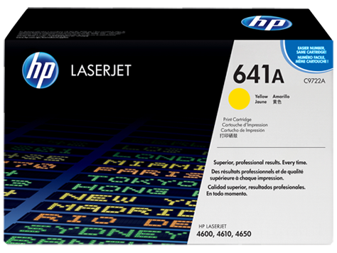 HP C9722A (641A) Yellow Toner Cartridge