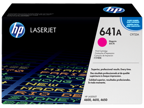 HP C9723A (641A) Magenta Toner Print Cartridge