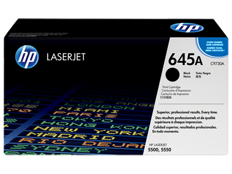 HP C9730A (645A) Black Toner Cartridge