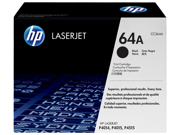 HP CC364A (64A) Black Toner Cartridge