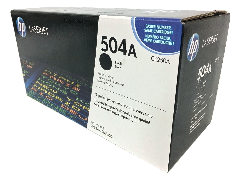 HP CE250A (504A) Black Toner Cartridge