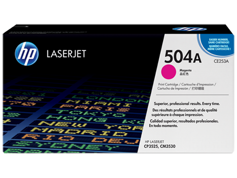 HP CE253A (504A) Magenta Toner Cartridge