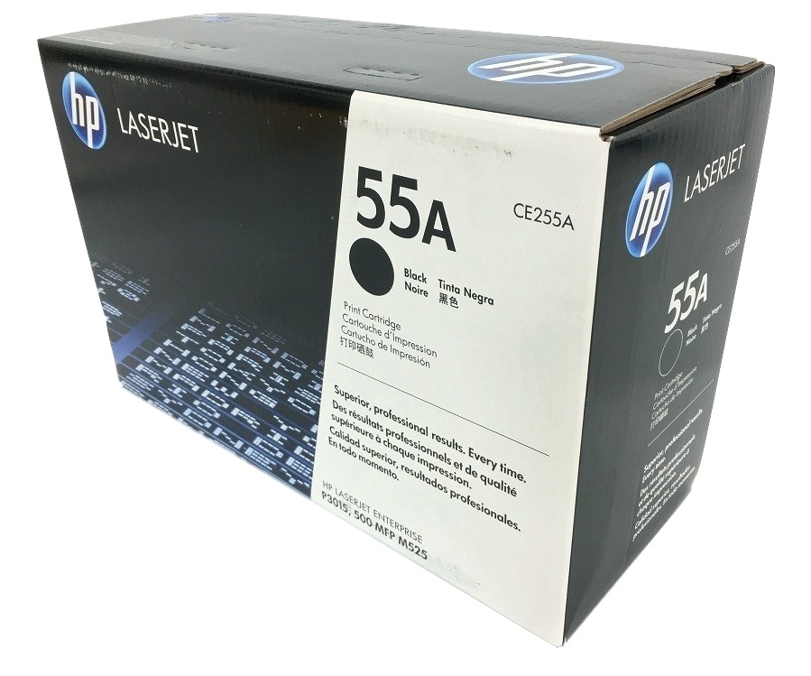 HP CE255A (55A) Black Toner Cartridge