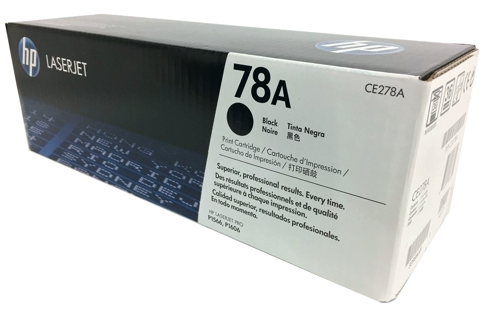 HP CE278A (78A) Black Toner Cartridge
