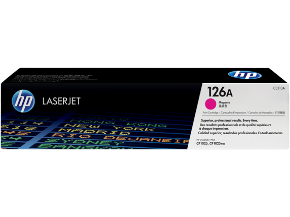 HP CE313A (126A) Magenta Toner Cartridge