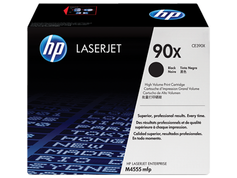 HP CE390X (90X) Black Toner Cartridge - High Yield