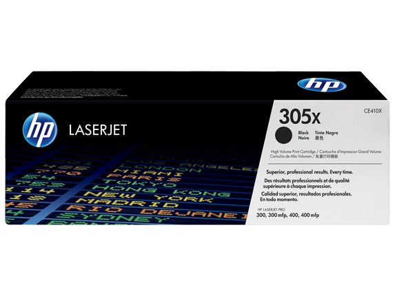 HP CE410X (305X) Black Toner / Drum Cartridge