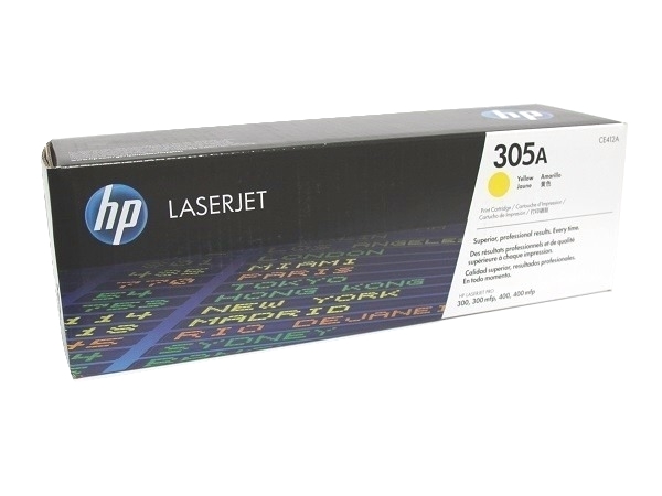 HP CE412A (305A) Yellow Toner / Drum Cartridge