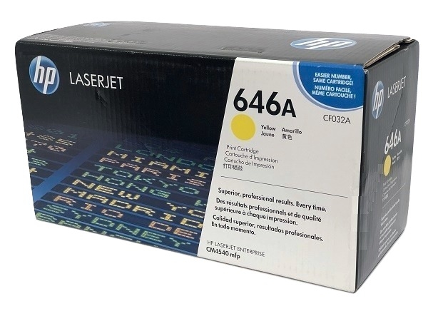 HP CF032A (646A) Yellow Toner Cartridge