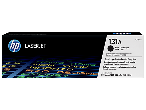 HP CF210A (131A) Black Toner Cartridge - Standard Yield