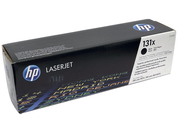 HP CF210X (131X) Black Toner Cartridge - High Yield