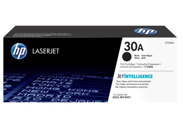 HP CF230A (HP 30A) Black Toner Cartridge