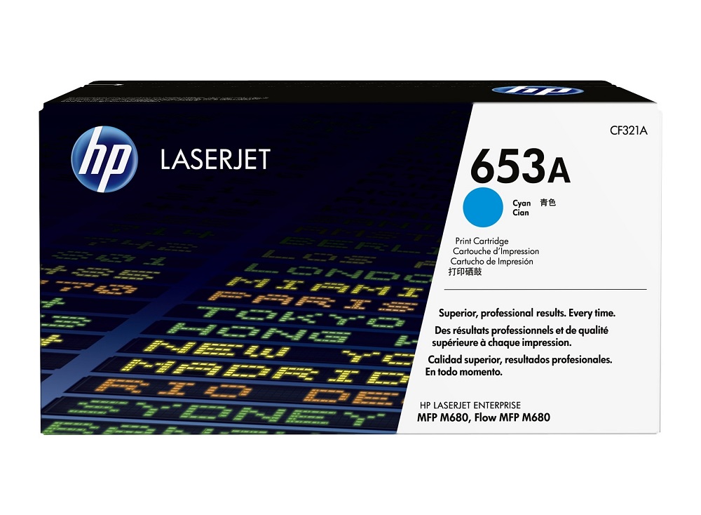 HP CF321A (HP 653A) Cyan Toner Cartridge