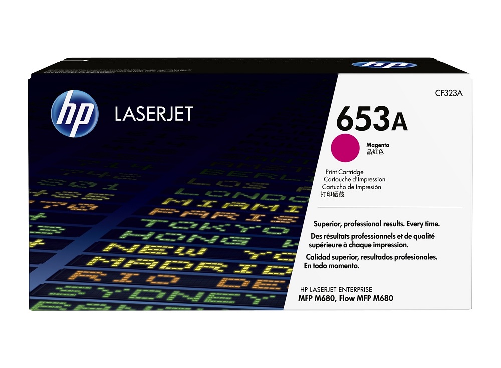 HP CF323A (HP 653A) Magenta Toner Cartridge