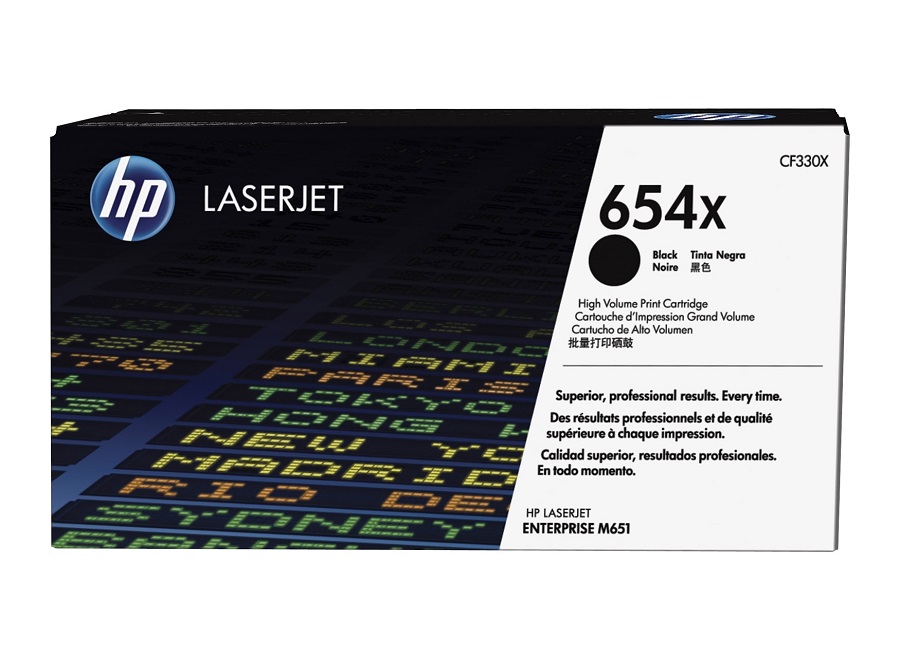 HP CF330X (654X) Black High Yield Toner Cartridge