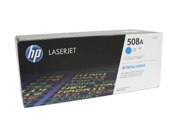 HP CF361A (508A) Cyan Standard Yield Toner Cartridge