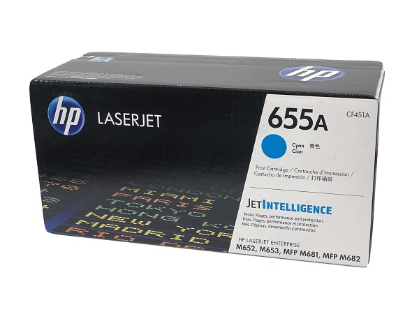 HP CF451A (655A) Cyan Toner Cartridge