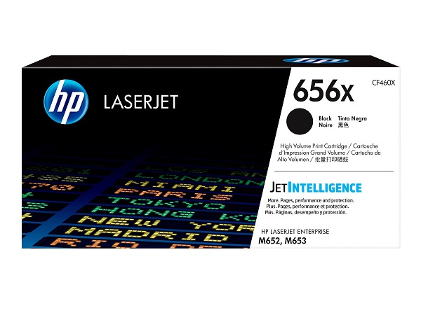 HP CF460X (656X) Black Toner Cartridge