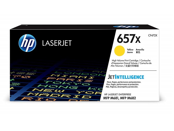 HP CF472X (657X) Yellow Toner Cartridge