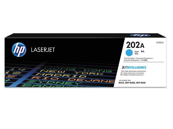 HP CF501A (202A) Cyan Toner Cartridge