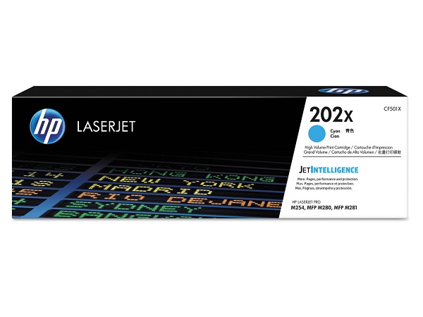 HP CF501X (202X) Cyan Toner Cartridge