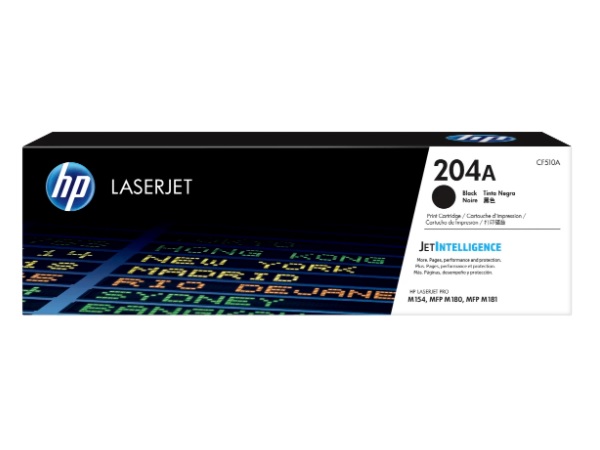 HP CF510A (204A) Black Toner Cartridge