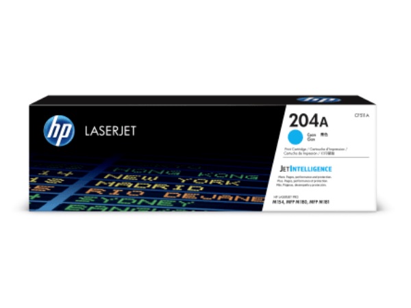 HP CF511A (204A) Cyan Toner Cartridge