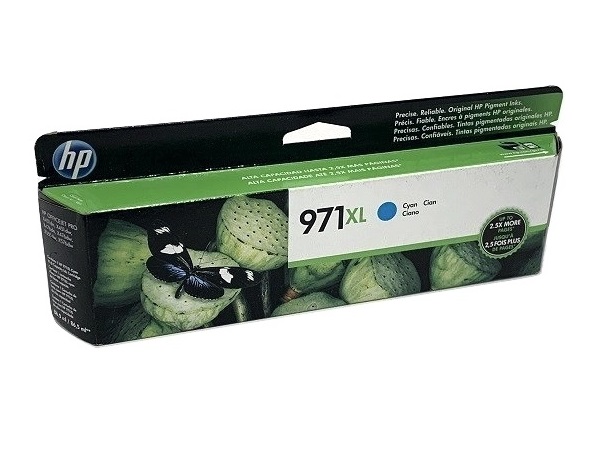 HP 971XL (CN626AM) High Yield Cyan Ink Cartridge