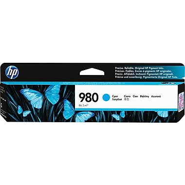 HP 980A (D8J07A) Cyan Ink Cartridge