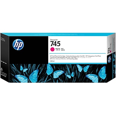 HP 745 (F9K01A) Magenta 300ml Ink Cartridge