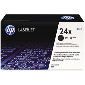 HP Q2624X (24X) Black Toner Cartridge