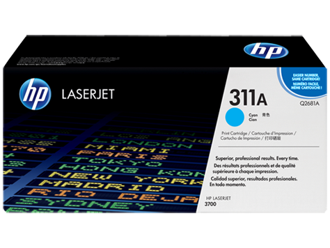 HP Q2681A (311A) Cyan Toner Cartridge