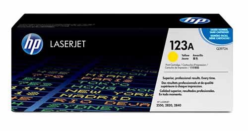 HP Q3972A Yellow Toner Cartridge