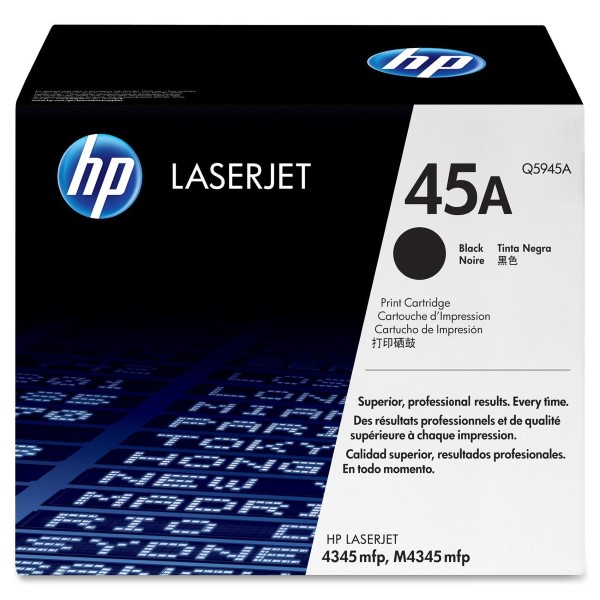 HP Q5945A (45A) Black Toner Cartridge