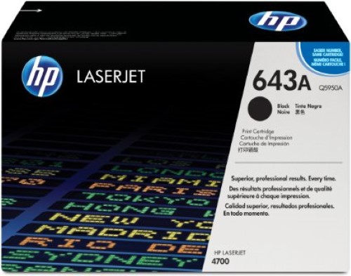 HP Q5950A (643A) Black Toner Cartridge