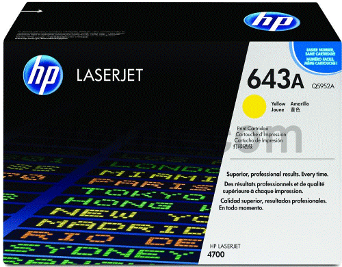 HP Q5952A (643A) Yellow Toner Cartridge