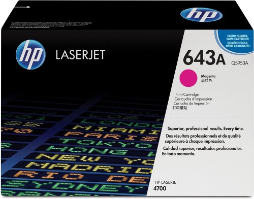 HP Q5953A (643A) Magenta Toner Cartridge