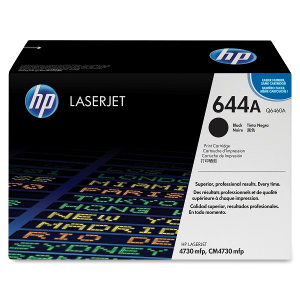 HP Q6460A (644A) Black Toner Cartridge