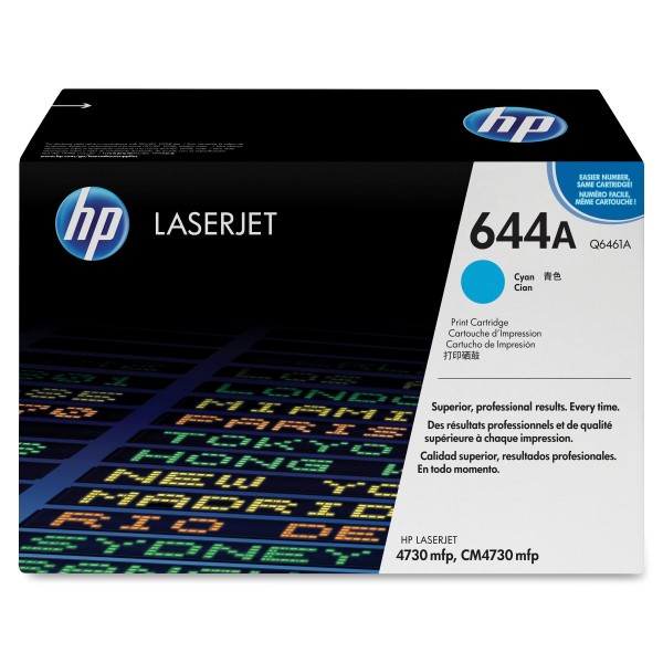 HP Q6461A (644A) Cyan Toner Cartridge