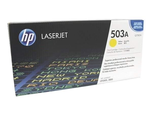 HP Q7582A (503A) Yellow Toner Cartridge