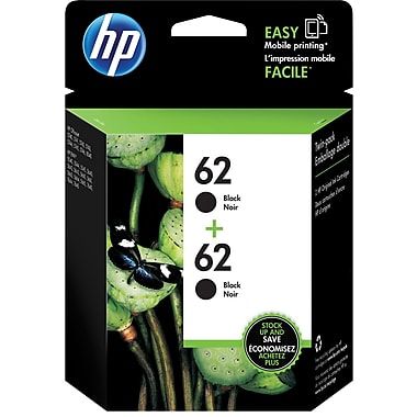 HP T0A52AN (HP 62) Black Ink Cartridge 2-Pack