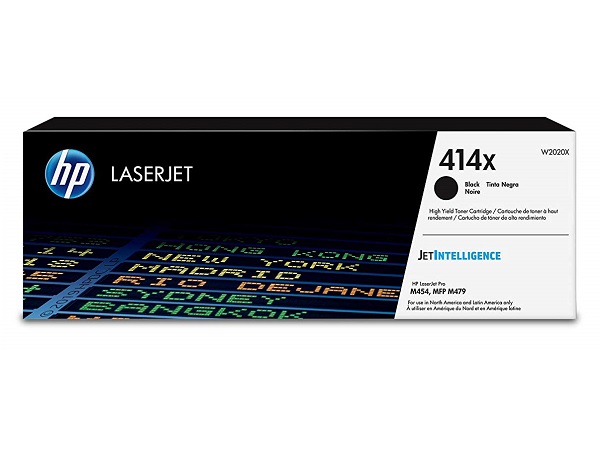 HP W2020X (414X) Black High Capacity Toner